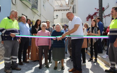 Inaugurada la calle Victoria y Manzanares del casco histórico de Alhaurín el Grande