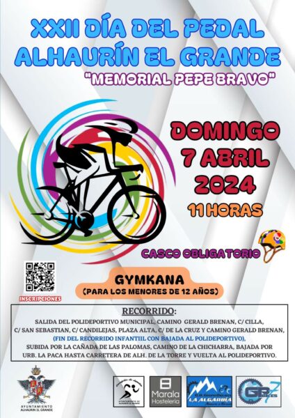 XXII DÍA DEL PEDAL MEMORIAL PEPE BRAVO_ 2024_ALHAURÍN EL GRANDE