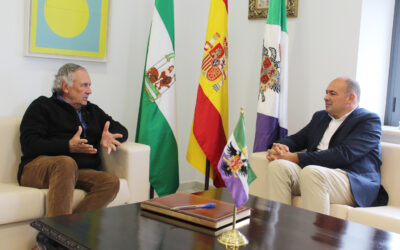 Anthony Bermúdez recibe la visita de Pedro Sabat, exalcalde de Ñuñoa de Santiago de Chile