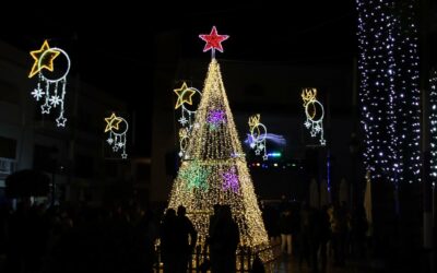 Todo preparado para que comience la Navidad en Alhaurín el Grande