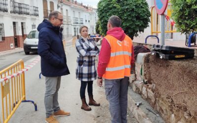 Comienzan las obras para reparar el muro de calle Nueva afectado por la Dana de noviembre