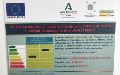 La Casa de la Cultura de Alhaurín el Grande mejora su eficiencia energética con una nueva envolvente térmica