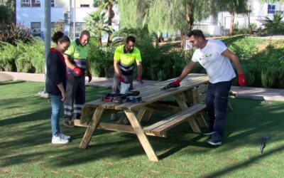 El Ayuntamiento impulsa la mejora del Parque Fundadores en Villa del Guadalhorce