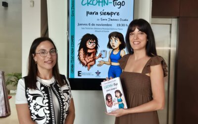 El Ayuntamiento de Alhaurín el Grande acoge la presentación del libro ‘Crohn-tigo para siempre’