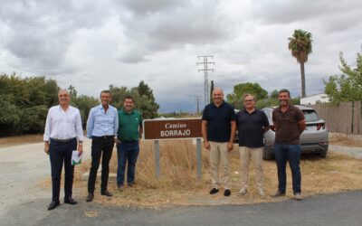 El Ayuntamiento y la Junta de Andalucía culminan la mejora del Camino de Borrajo y avanzan en la adquisición de la Casa de Labradores de la Calle Real