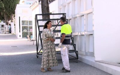 Servicios Operativos intensifica la limpieza y mejoras en el Cementerio Municipal de cara al Día de Todos los Santos