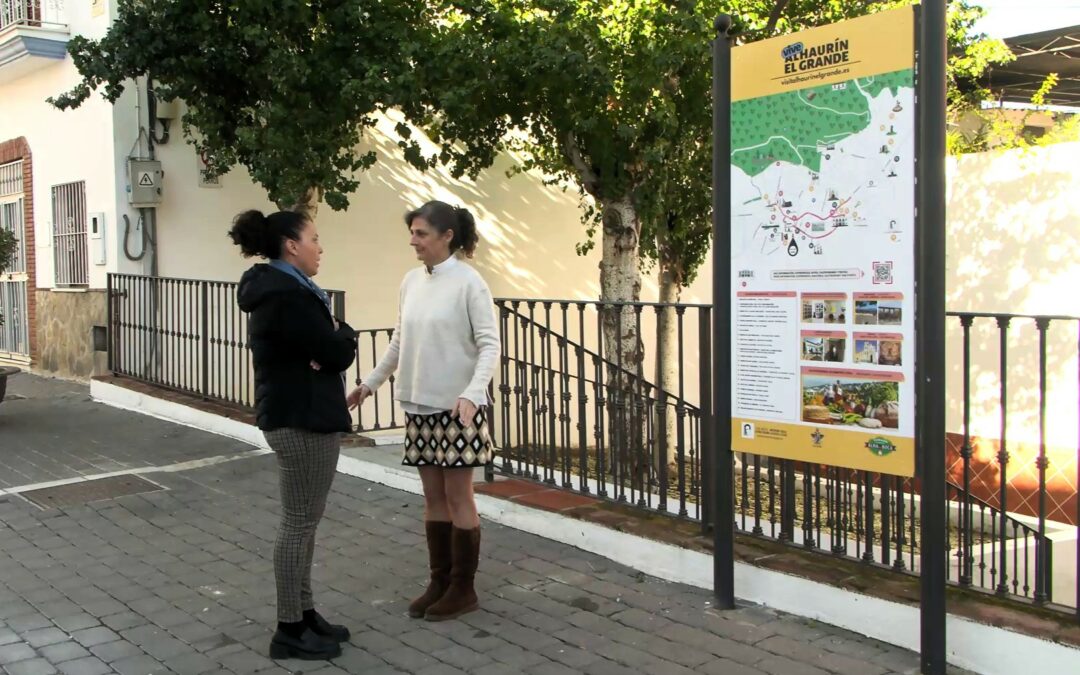 Alhaurín el Grande apuesta por la mejora de la señalización turística con nuevas tecnologías y rutas audioguiadas
