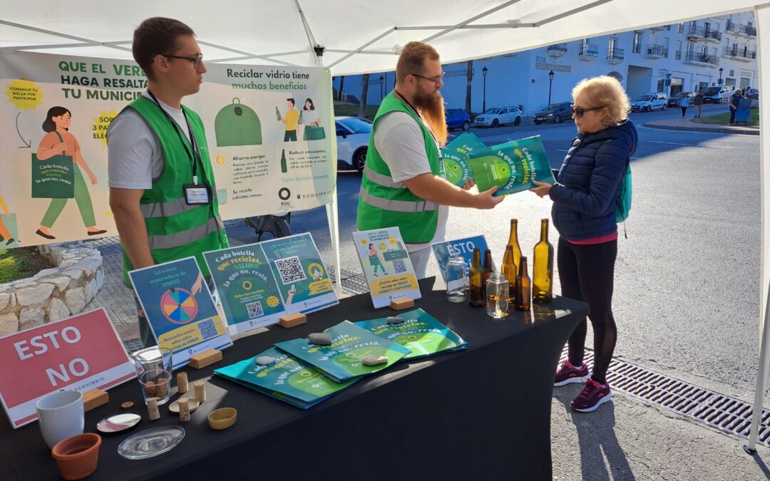 Ecovidrio acerca el reciclaje de vidrio a nuestro municipio con la campaña “Yo reciclo vidrio, ¿y tú?”