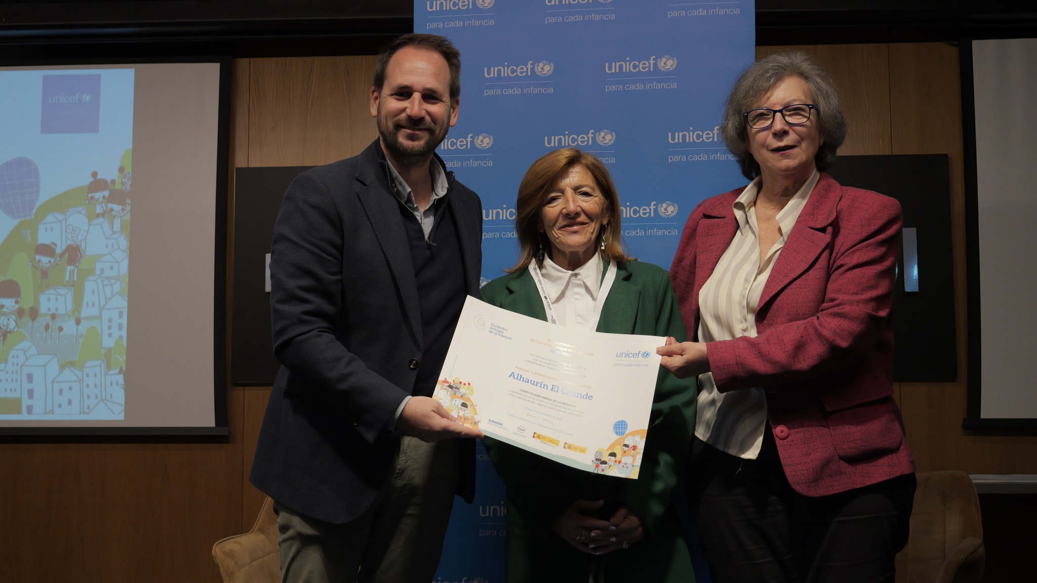 Alhaur&iacute;n el Grande renueva por tercera vez su reconocimiento como Ciudad Amiga de la Infancia hasta 2029