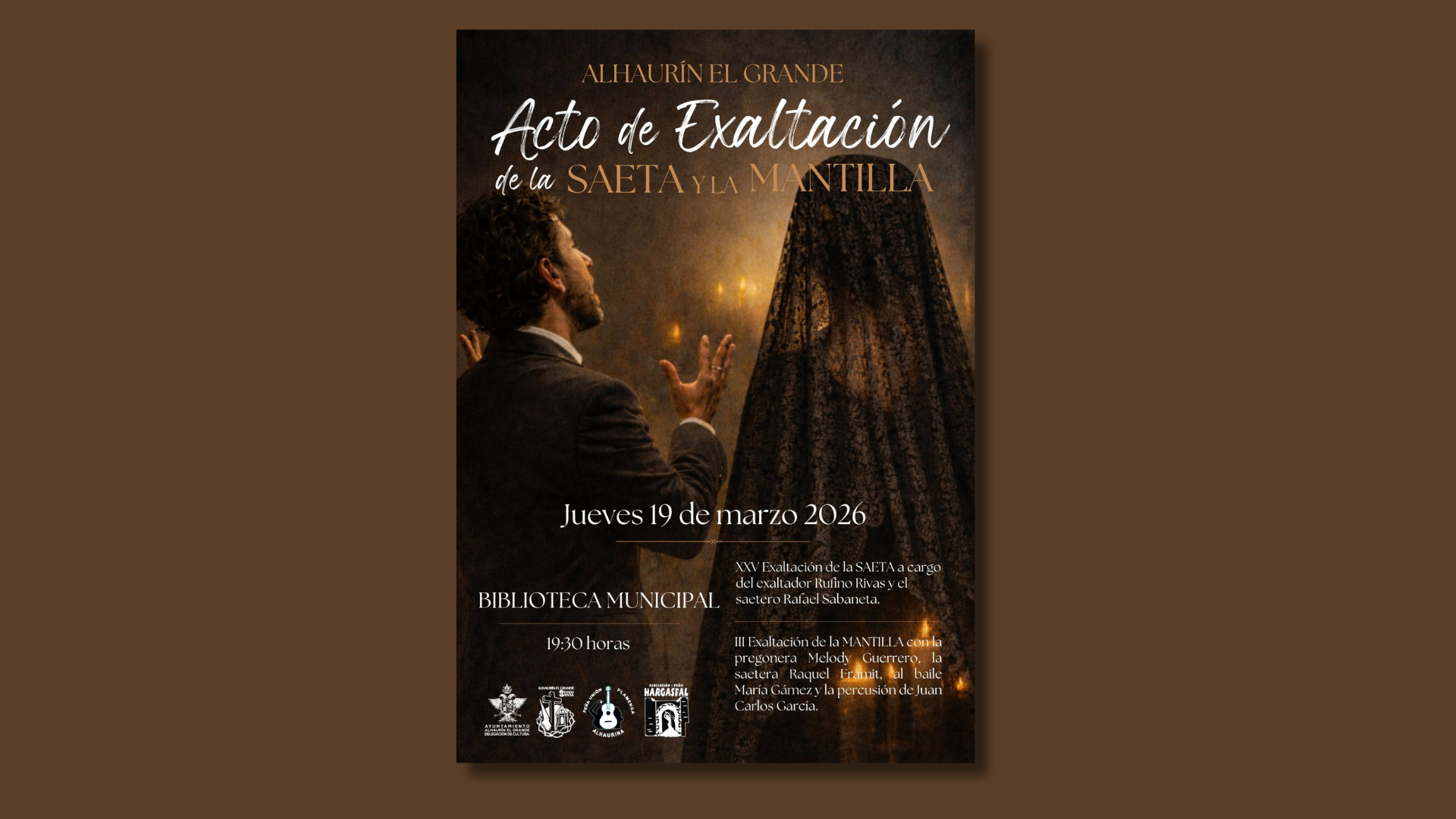 La Exaltaci&oacute;n de la Saeta y la Mantilla vuelven a unirse para ensalzar nuestras tradiciones