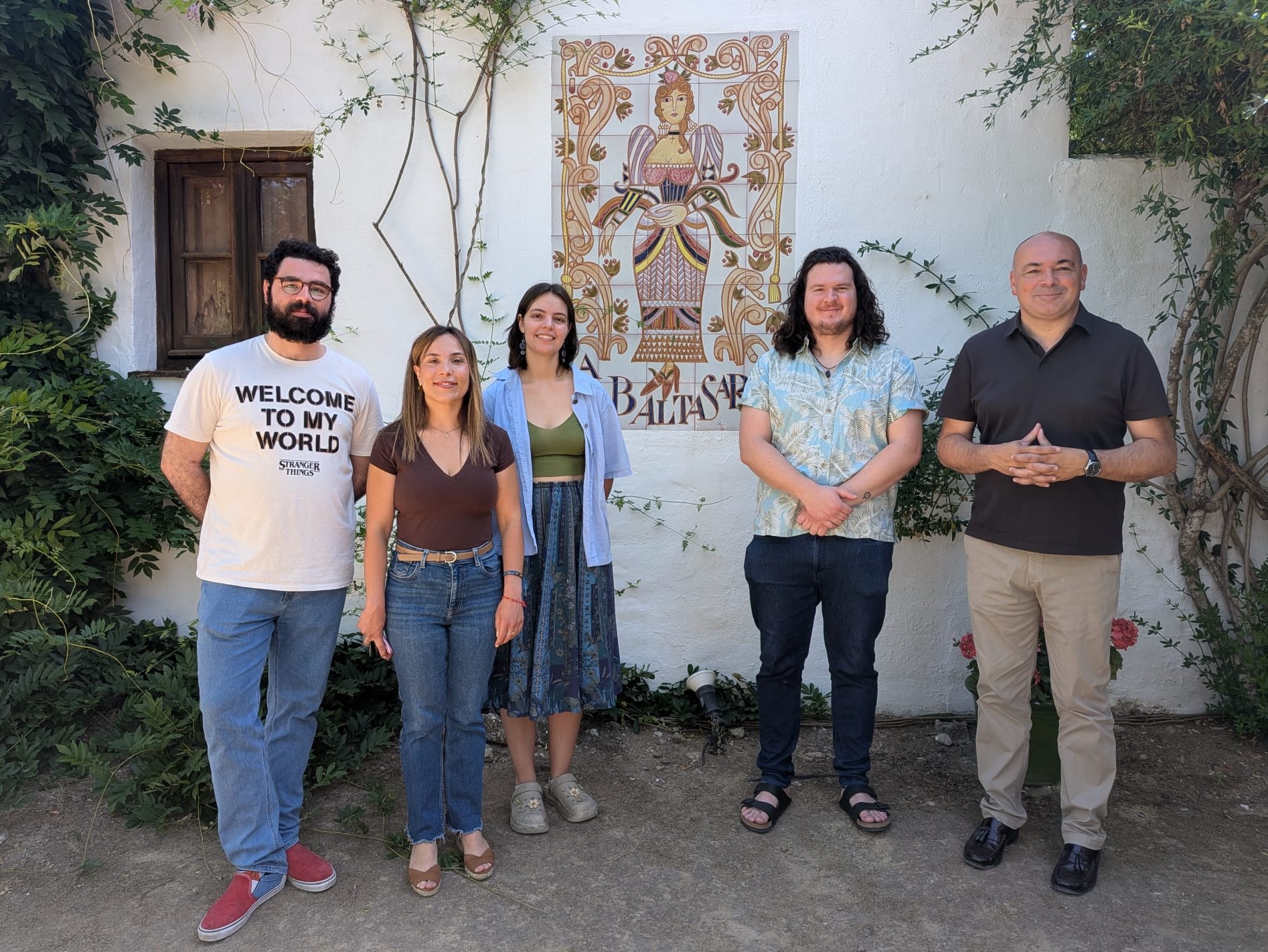 La Casa Museo Antonio Gala recibe a los artistas seleccionados en su programa anual de becas-residencia