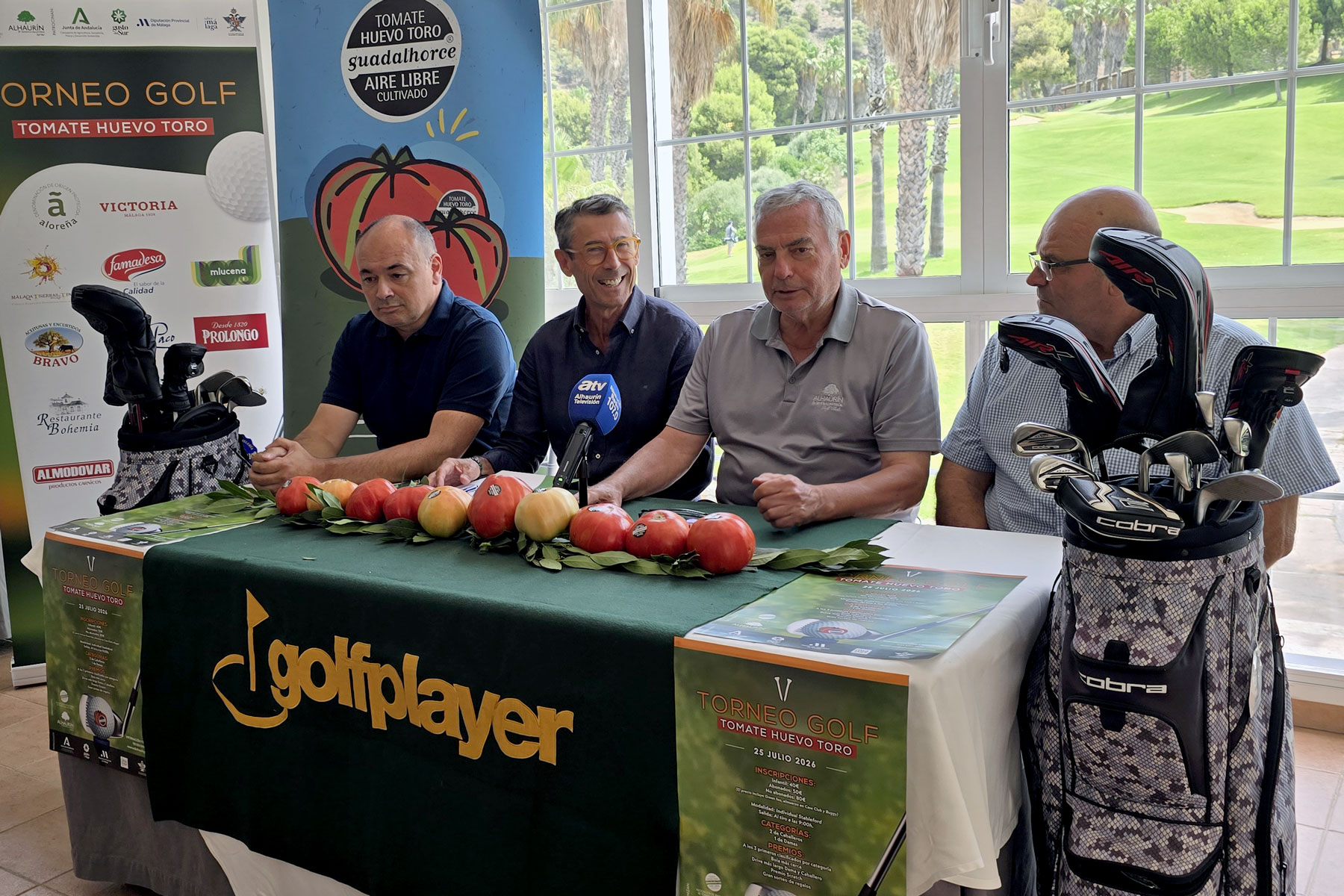Alhaurín el Grande impulsa el Tomate Huevo Toro con el V Torneo de Golf