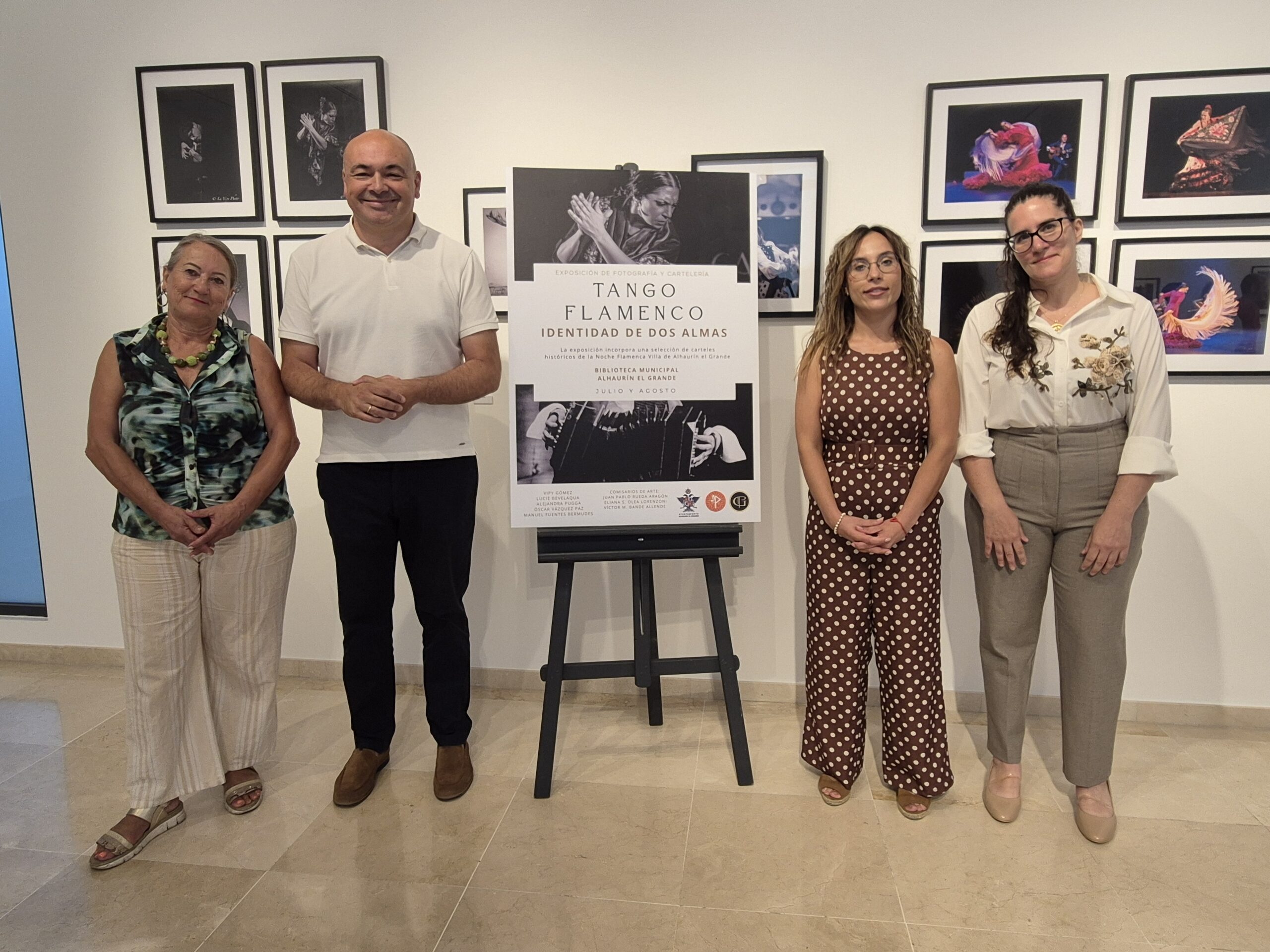 El Tango y el Flamenco dialogan en la exposici&oacute;n inaugurada en la Biblioteca Municipal