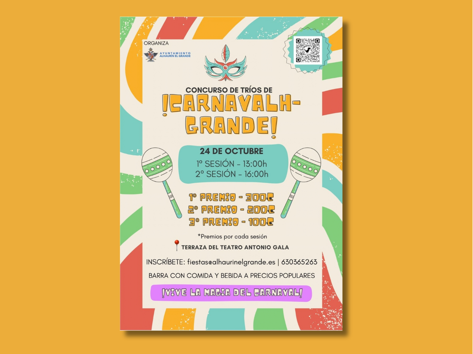 Alhaurín el Grande celebrará el 24 de octubre el ‘Concurso de Tríos de Carnavalh’