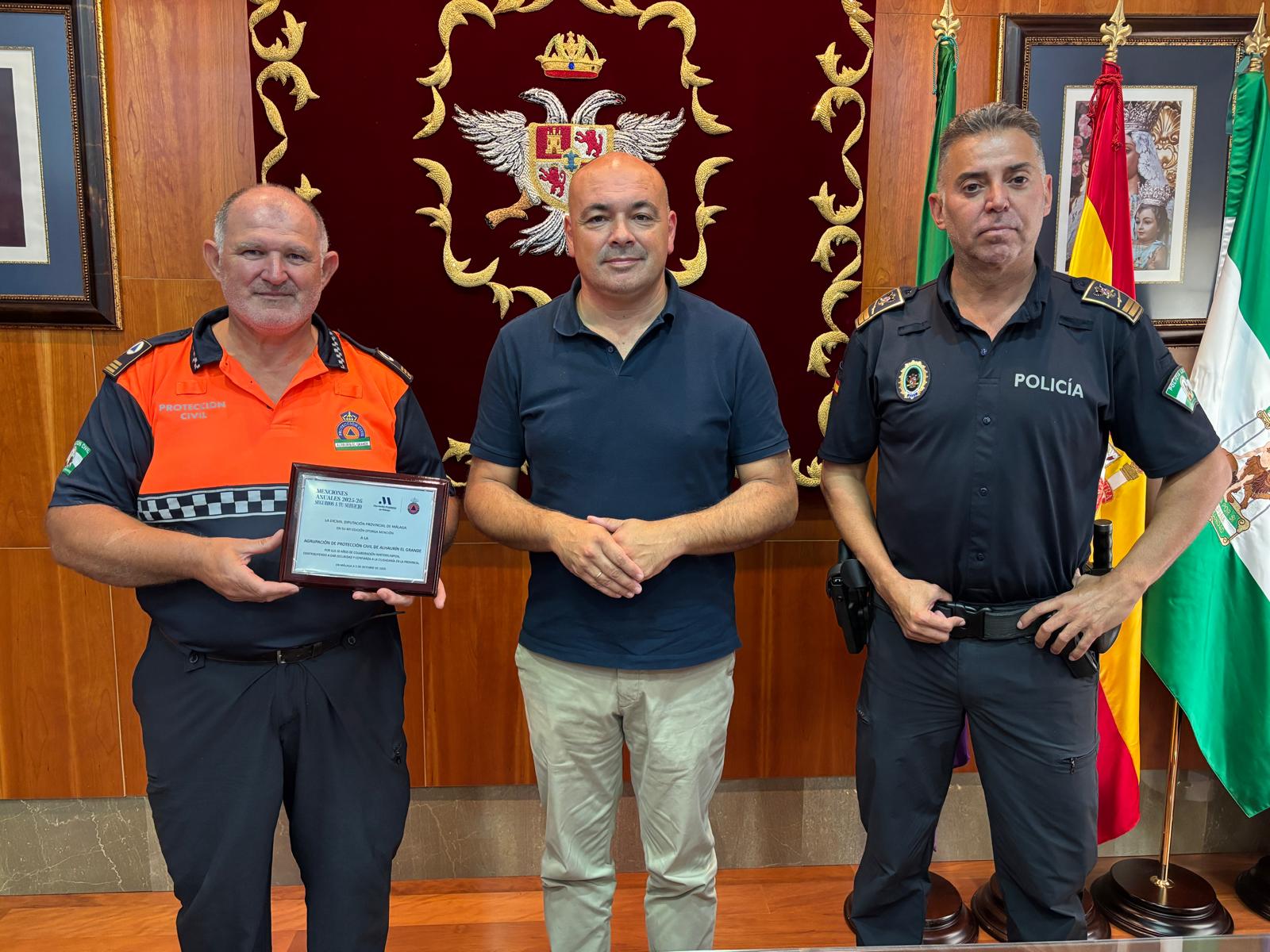 Protección Civil cumple 30 años al servicio de Alhaurín el Grande con la mirada puesta en el relevo generacional